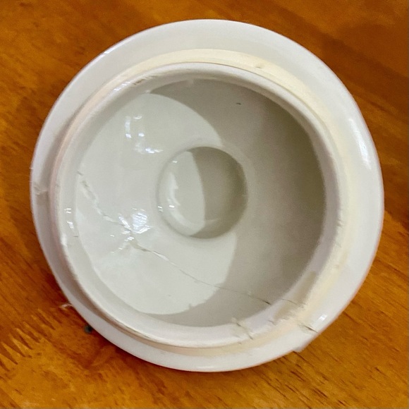 Vintage, Empire Ware, Blue Willow One of a kind Memory Jar 9.5in H x 7in D - Picture 12 of 13